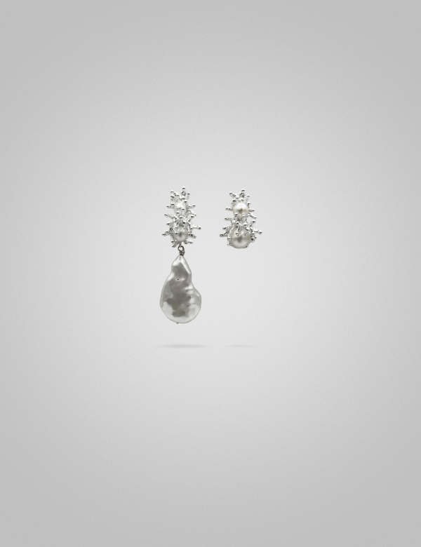 Coral Drop earrings