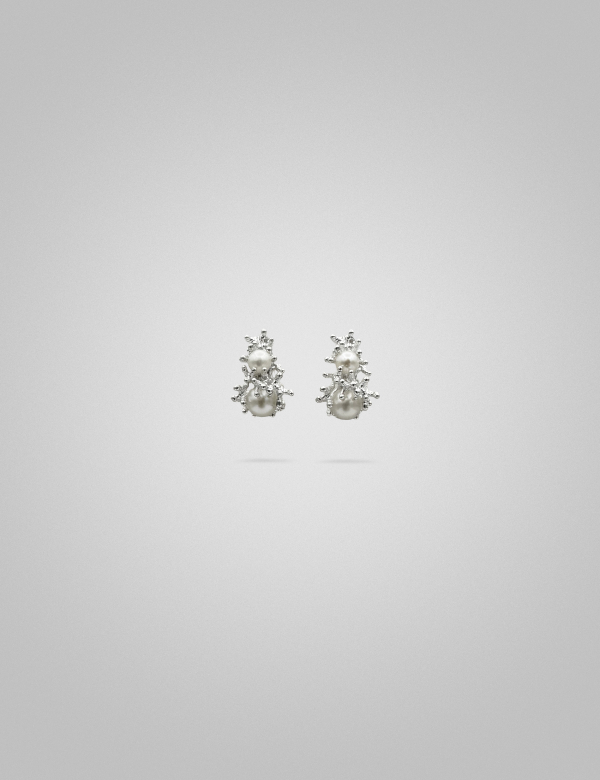 Coral earrings