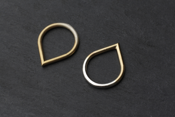 DROP Prsten – Pozlaceno žlutým zlatem
