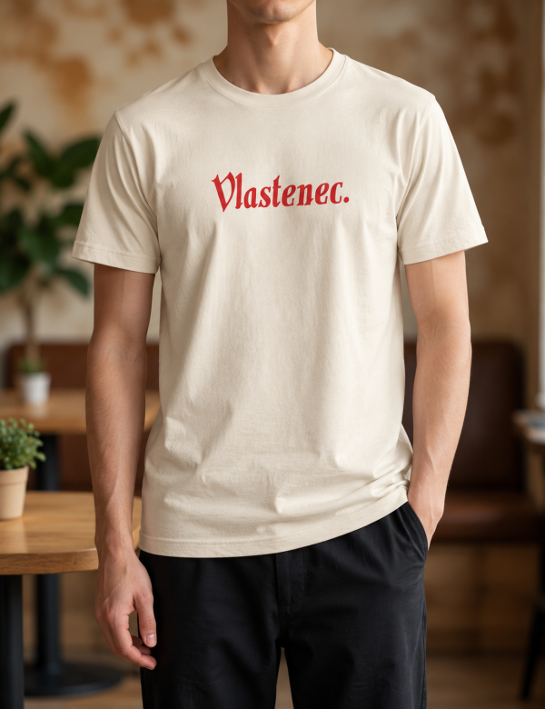 Béžové triko Vlastenec