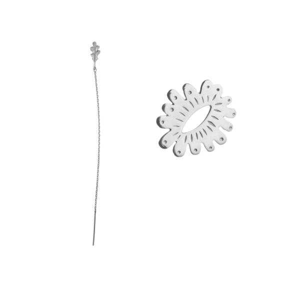Náušnice Voynichův rukopis*serenum caeli + *quercu