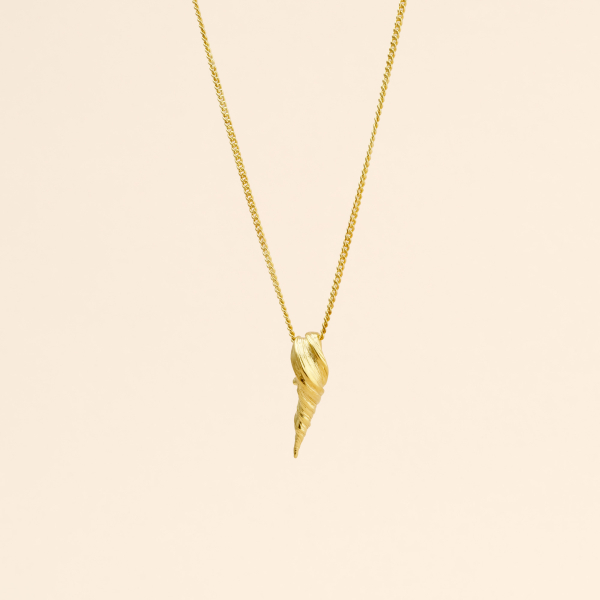 Náhrdelník Volute pozlacený